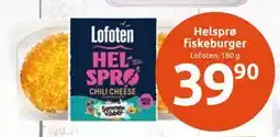 Joker Helsprø fiskeburger tilbud
