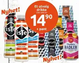 Joker Et utvalg drikke tilbud