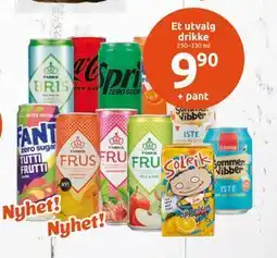 Joker Et utvalg drikke tilbud