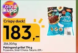 Gigaboks Pekingand grillet 714 g tilbud