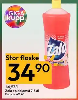 Gigaboks Zalo epleblomst 7,5 dl tilbud