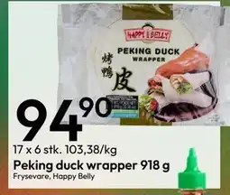 Gigaboks Peking duck wrapper 918 g tilbud