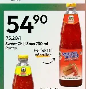 Gigaboks Sweet Chili Saus 730 ml tilbud