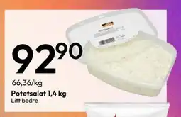 Gigaboks Potetsalat 1,4 kg tilbud