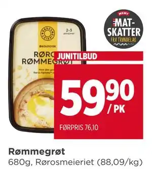 Meny Rømmegrøt tilbud