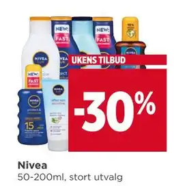 Meny Nivea tilbud
