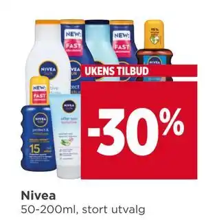 Meny Nivea tilbud