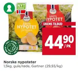 Meny Norske nypoteter tilbud
