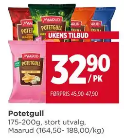 Meny Potetgull tilbud