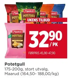 Meny Potetgull tilbud