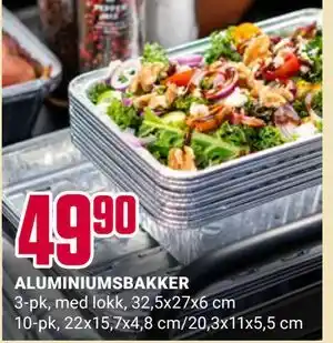 Europris ALUMINIUMSBAKKER tilbud