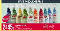 Europris EFFEKT SPRAY tilbud
