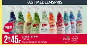 Europris EFFEKT SPRAY tilbud