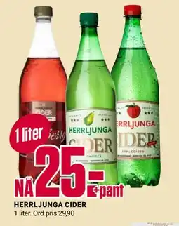 Europris HERRLJUNGA CIDER tilbud