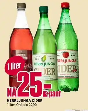 Europris HERRLJUNGA CIDER tilbud