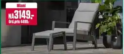 Europris Miami hvilestoler tilbud