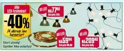 Europris Alle LED-lyslenker tilbud