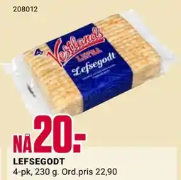 Europris LEFSEGODT tilbud
