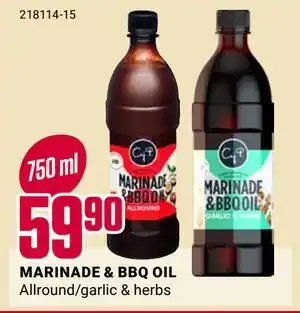 Europris MARINADE & BBQ OIL tilbud