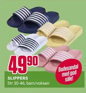 Europris SLIPPERS tilbud