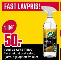 Europris TURTLE AVFETTING tilbud
