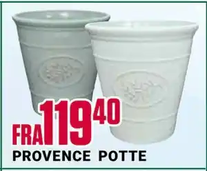 Europris PROVENCE POTTE tilbud