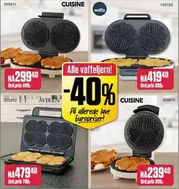 Europris Alle vaffeljern! tilbud