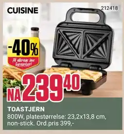 Europris TOASTJERN tilbud