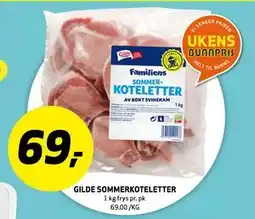 Bunnpris Gilde SOMMERKOTELETTER tilbud