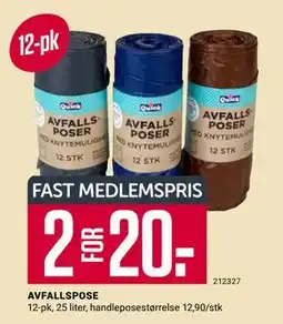 Europris AVFALLSPOSE tilbud