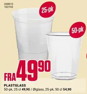 Europris PLASTGLASS tilbud