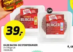 Bunnpris GILDE BACON- OG STORFEBURGER tilbud