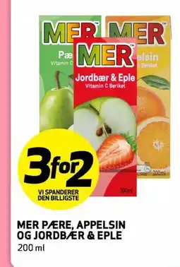 Bunnpris MER PÆRE, APPELSIN OG JORDBÆR & EPLE tilbud