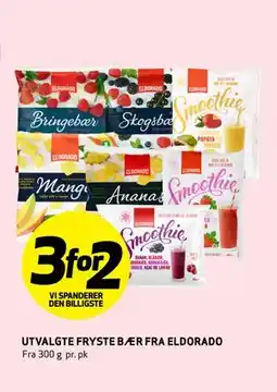 Bunnpris UTVALGTE FRYSTE BÆR FRA ELDORADO tilbud