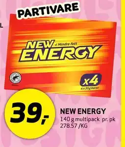 Bunnpris NEW ENERGY tilbud