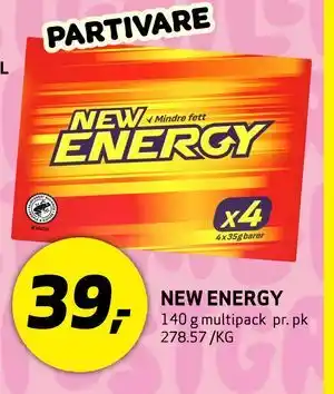 Bunnpris NEW ENERGY tilbud