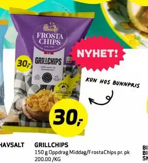 Bunnpris GRILLCHIPS tilbud