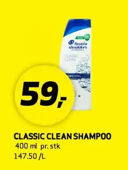 Bunnpris CLASSIC CLEAN SHAMPOO tilbud