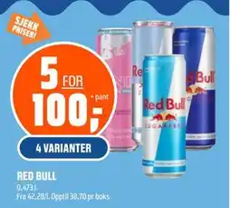 Coop Obs RED BULL tilbud