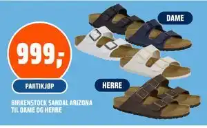 Coop Obs BIRKENSTOCK SANDAL ARIZONA TIL DAME OG HERRE tilbud