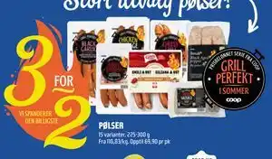 Coop Obs PØLSER tilbud