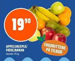 Coop Obs APPELSIN/EPLE/ PÆRE/BANAN tilbud