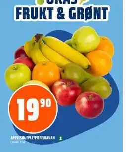 Coop Obs APPELSIN/EPLE/PÆRE/BANAN tilbud