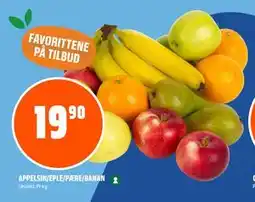 Coop Obs APPELSIN/EPLE/PÆRE/BANAN tilbud