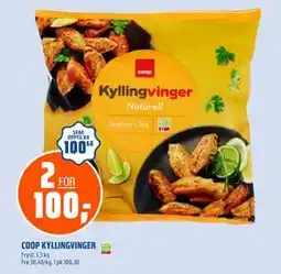 Coop Obs COOP KYLLINGVINGER tilbud