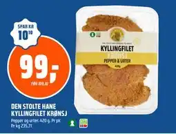 Coop Obs DEN STOLTE HANE KYLLINGFILET KRØNSJ tilbud
