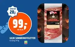 Coop Obs GILDE SOMMERKOTELETTER tilbud