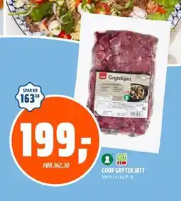Coop Obs COOP GRYTEKJØTT tilbud