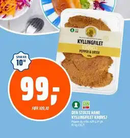 Coop Obs DEN STOLTE HANE KYLLINGFILET KRØNSJ tilbud