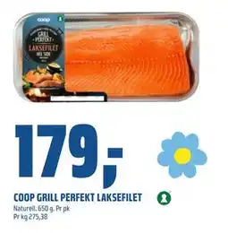 Coop Obs COOP GRILL PERFEKT LAKSEFILET tilbud